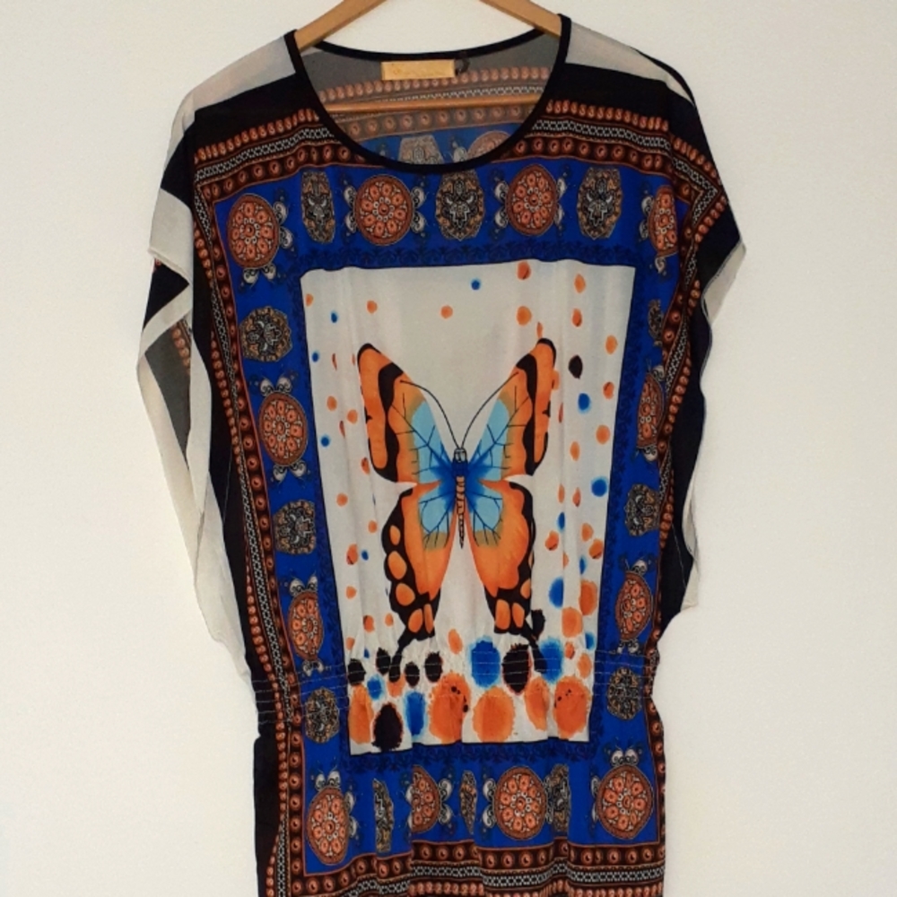 Beautiful festive butterfly blouse - Picture 2 of 4